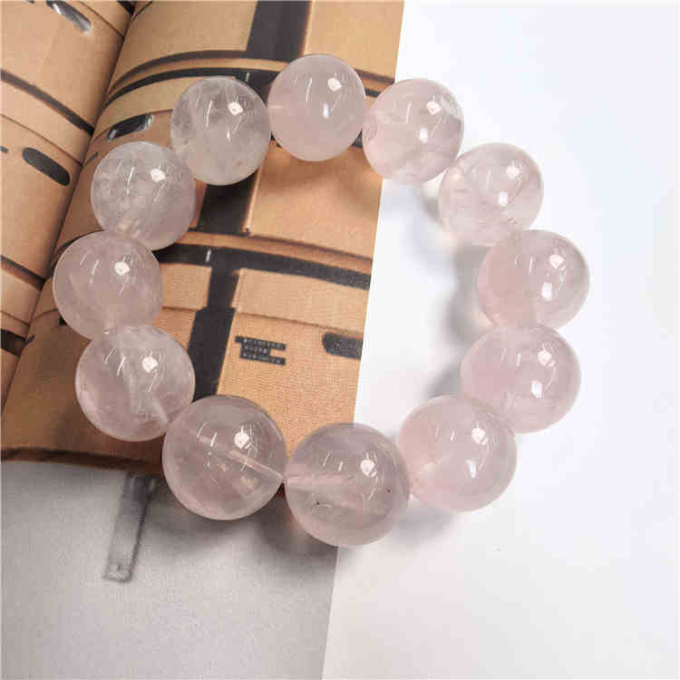 Madagascar Rose Quartz Beaded Bracelet